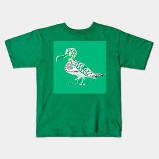 summer seagull pattern ecopop Kids T-Shirt